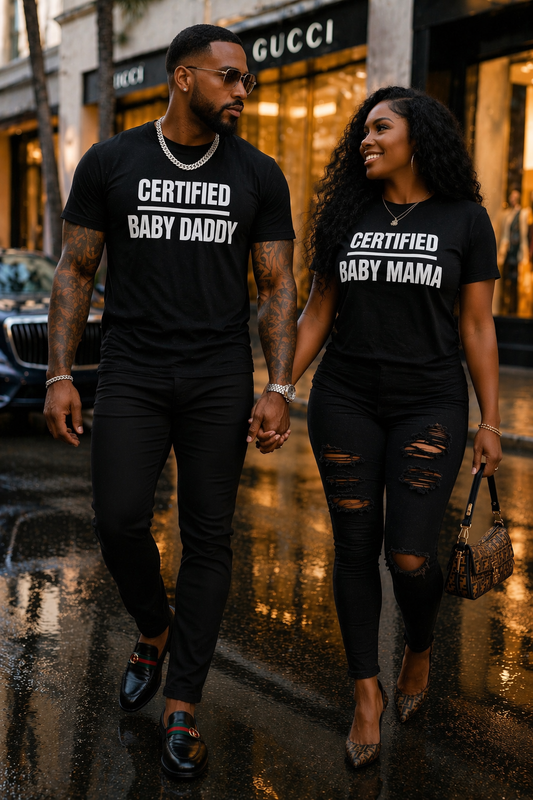 Certified Baby Daddy & Baby Mama Couples Bundle